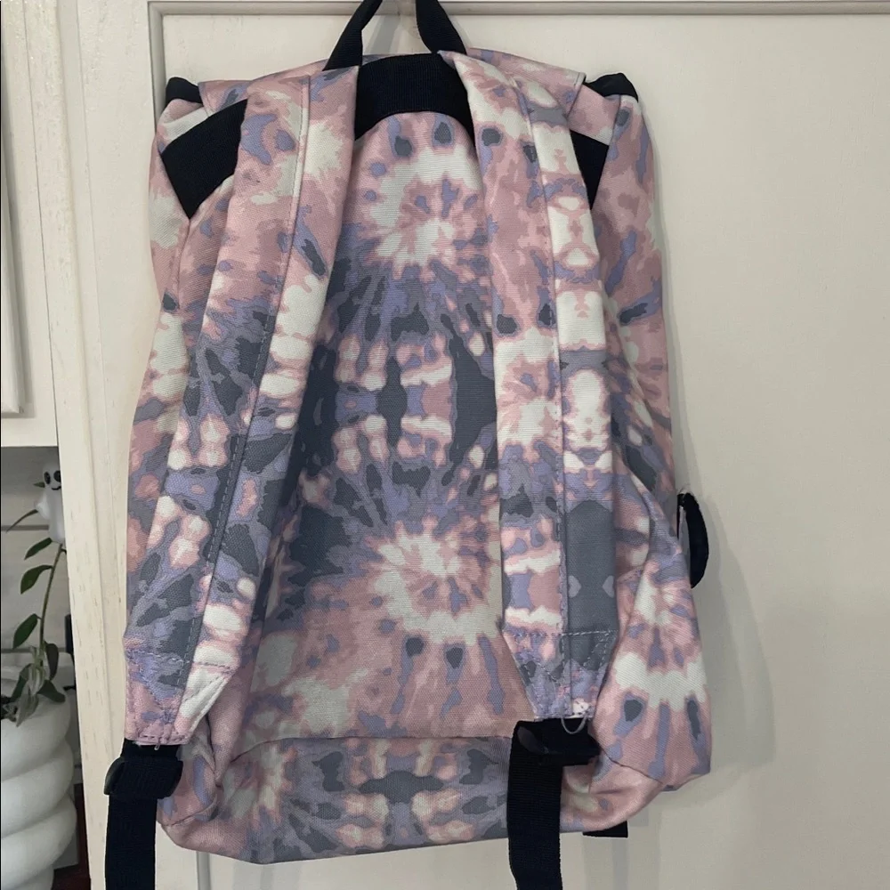 Lavender and‎ Gray Tie-Dye Rucksack Backpack